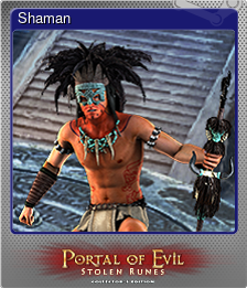 Series 1 - Card 4 of 5 - Shaman