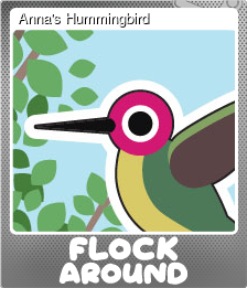 Series 1 - Card 2 of 10 - Anna's Hummingbird