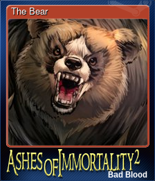 Series 1 - Card 4 of 5 - The Bear