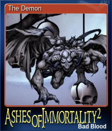 Series 1 - Card 5 of 5 - The Demon