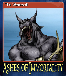 Series 1 - Card 4 of 5 - The Werewolf