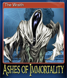 Series 1 - Card 3 of 5 - The Wraith