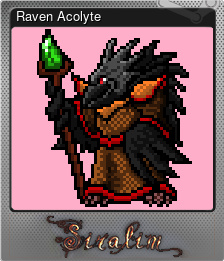 Series 1 - Card 8 of 10 - Raven Acolyte