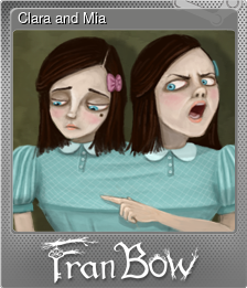 Series 1 - Card 5 of 7 - Clara and Mia
