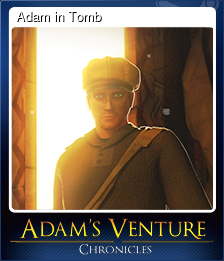 Series 1 - Card 1 of 6 - Adam in Tomb