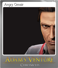 Series 1 - Card 2 of 6 - Angry Omair