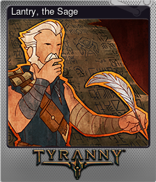 Series 1 - Card 5 of 9 - Lantry, the Sage