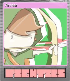Series 1 - Card 5 of 6 - Archer