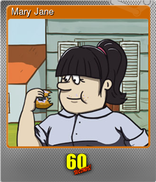 Series 1 - Card 4 of 5 - Mary Jane
