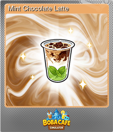 Series 1 - Card 10 of 10 - Mint Chocolate Latte