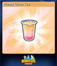 Honey Citron Tea