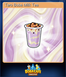 Taro Boba Milk Tea