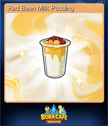 Red Bean Milk Pudding