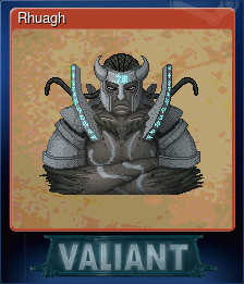 Series 1 - Card 4 of 5 - Rhuagh