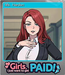 Series 1 - Card 4 of 5 - Ms. Hardon