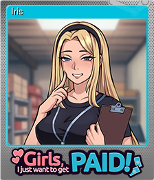 Series 1 - Card 3 of 5 - Iris