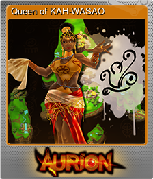 Series 1 - Card 3 of 9 - Queen of KAH-WASAO