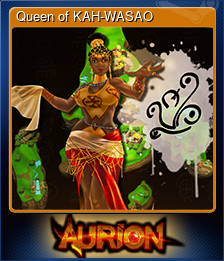 Series 1 - Card 3 of 9 - Queen of KAH-WASAO