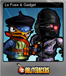 Series 1 - Card 4 of 8 - Le Fuse & Gadget