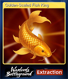 Series 1 - Card 9 of 10 - Golden-Scaled Fish King
