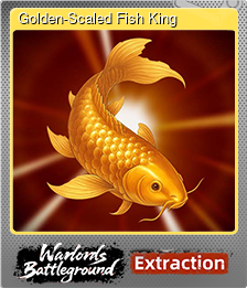 Series 1 - Card 9 of 10 - Golden-Scaled Fish King