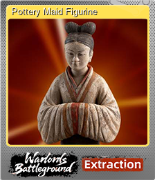 Series 1 - Card 2 of 10 - Pottery Maid Figurine