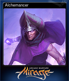 Series 1 - Card 1 of 6 - Alchemancer