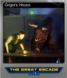 Series 1 - Card 5 of 8 - Grigor's House