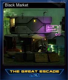 Series 1 - Card 2 of 8 - Black Market