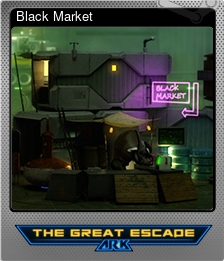 Series 1 - Card 2 of 8 - Black Market