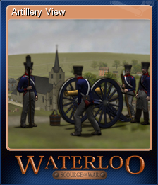 Series 1 - Card 4 of 7 - Artillery View