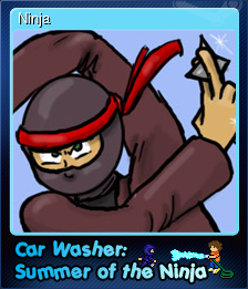 Series 1 - Card 6 of 8 - Ninja