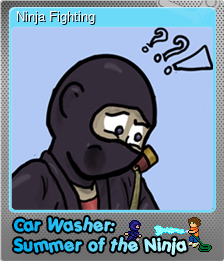 Series 1 - Card 7 of 8 - Ninja Fighting