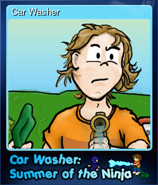 Series 1 - Card 1 of 8 - Car Washer