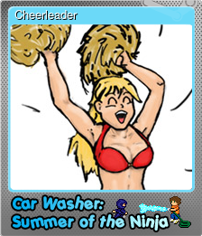 Series 1 - Card 2 of 8 - Cheerleader