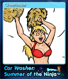 Series 1 - Card 2 of 8 - Cheerleader