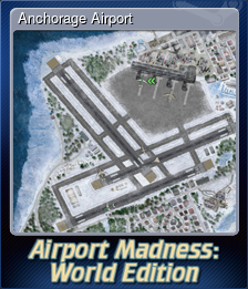 Series 1 - Card 4 of 8 - Anchorage Airport