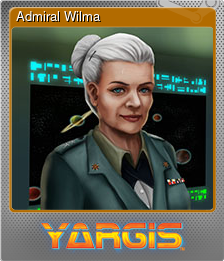 Series 1 - Card 5 of 7 - Admiral Wilma