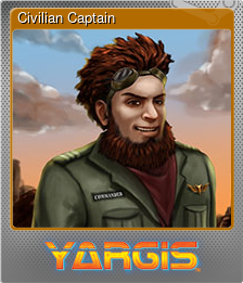 Series 1 - Card 4 of 7 - Civilian Captain