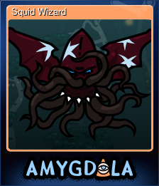 Series 1 - Card 3 of 6 - Squid Wizard