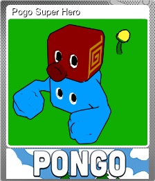 Series 1 - Card 4 of 5 - Pogo Super Hero