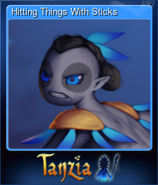 Series 1 - Card 2 of 6 - Hitting Things With Sticks