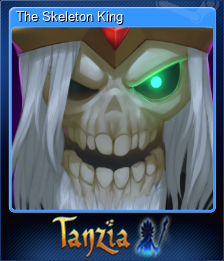 Series 1 - Card 5 of 6 - The Skeleton King