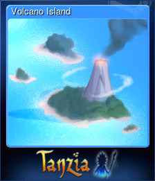 Series 1 - Card 6 of 6 - Volcano Island