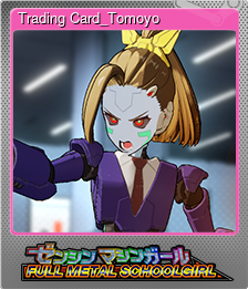 Series 1 - Card 4 of 8 - Trading Card_Tomoyo
