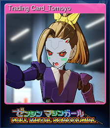 Series 1 - Card 4 of 8 - Trading Card_Tomoyo