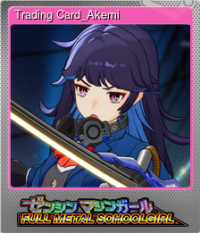 Series 1 - Card 2 of 8 - Trading Card_Akemi