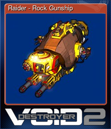 Series 1 - Card 4 of 6 - Raider - Rock Gunship