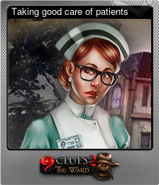 Series 1 - Card 1 of 6 - Taking good care of patients