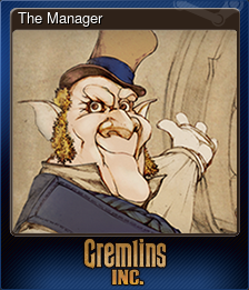 Series 1 - Card 3 of 12 - The Manager